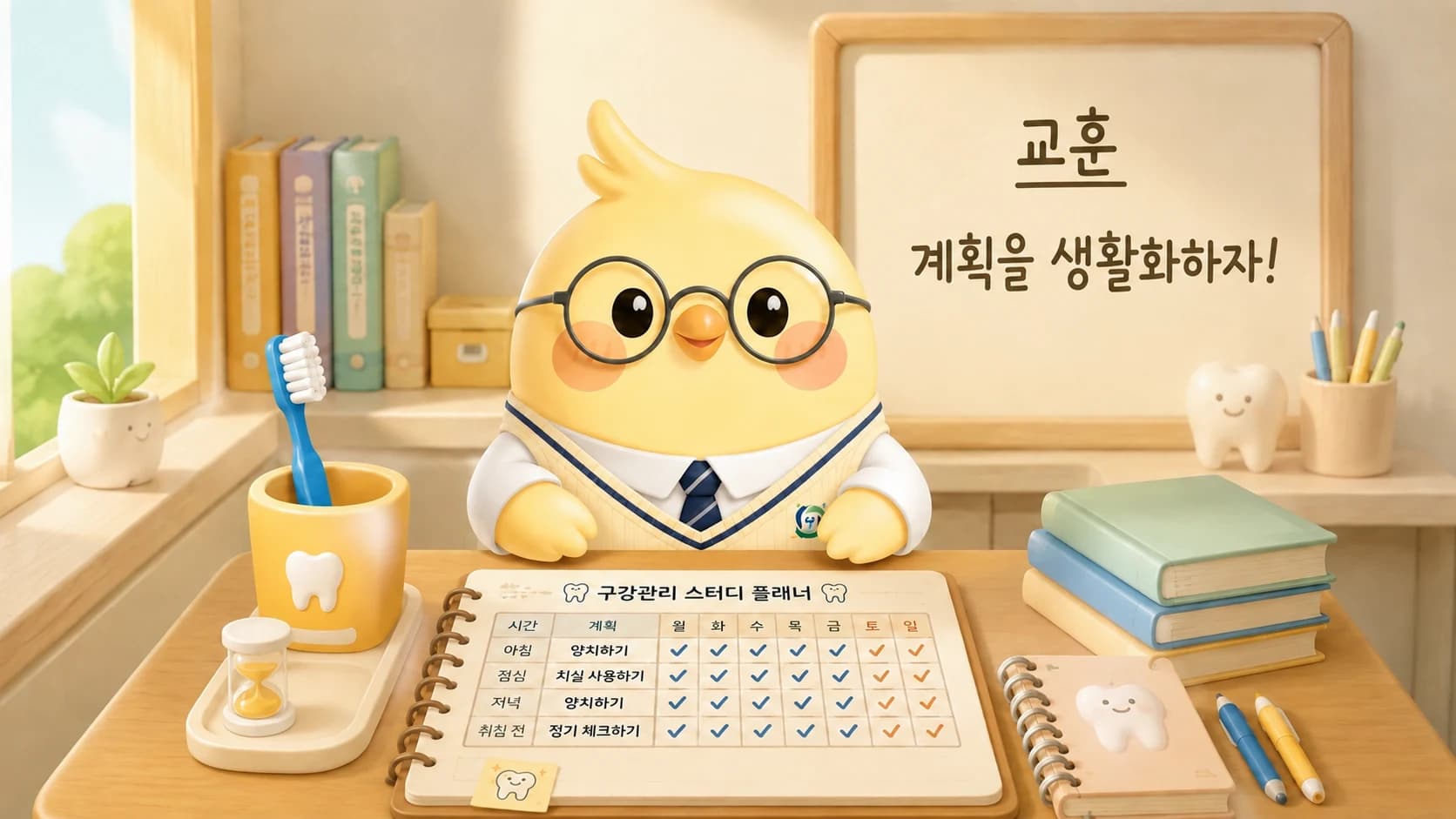 바른생활 바른이 캐릭터 이미지